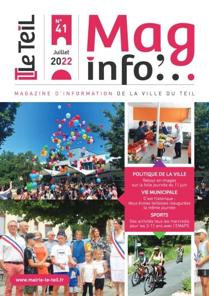 Bulletin municipal n°41 - mois de juillet 2022